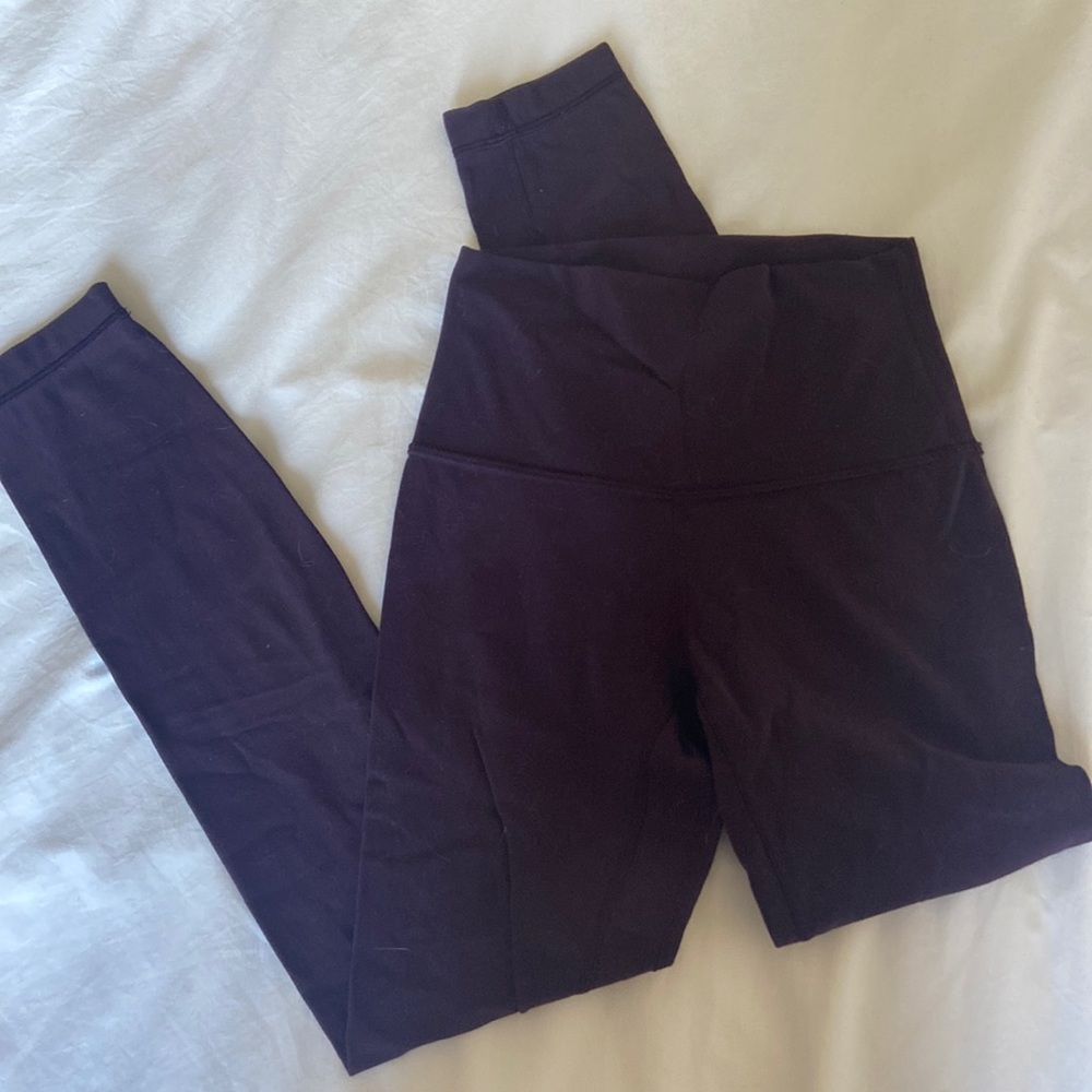 Lululemon Align 25Inch Deep Purple Size 2